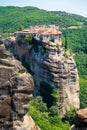 Amazing view of Monastery in Meteora Kalambaka Greece